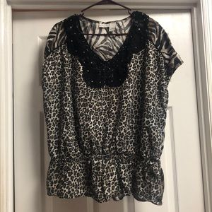 Animal print shirt